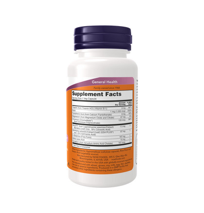 NOW Glucose Metabolic Support, Г-М-С, 90 капсул