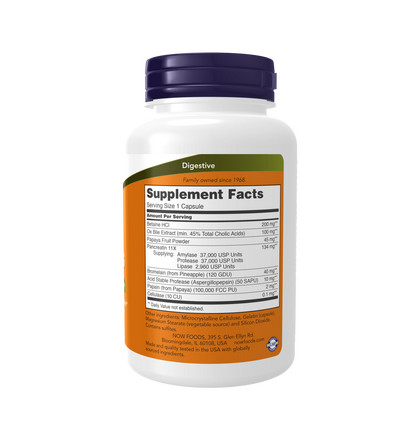 NOW Super Enzymes, Супер Энзимы, 90 капсул