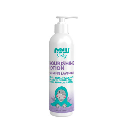 NOW Nourishing lotion calming Lavender, Питательный лосьон Лаванда, 237 мл