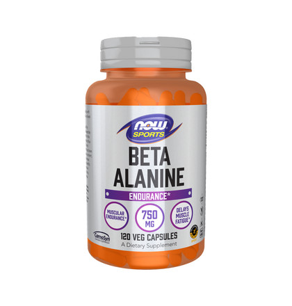 NOW Beta Alanine, Бета Аланин, 120 капсул