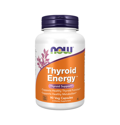 NOW Thyroid Energy, Тироид Энерджи, 90 капсул