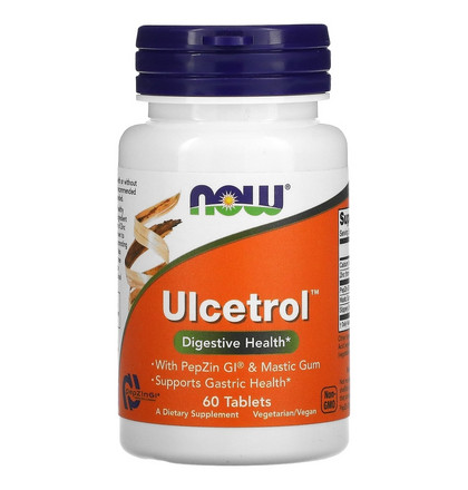 NOW Ulcetrol, Ульцетрол, 60 таблеток