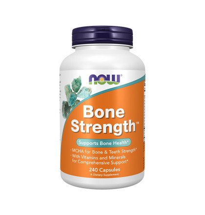 NOW Bone Strength, Бон Стренч, 240 капсул