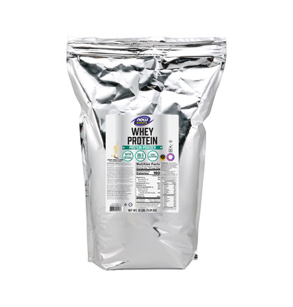NOW Whey Protein, Сывороточный протеин, 4540 грамм
