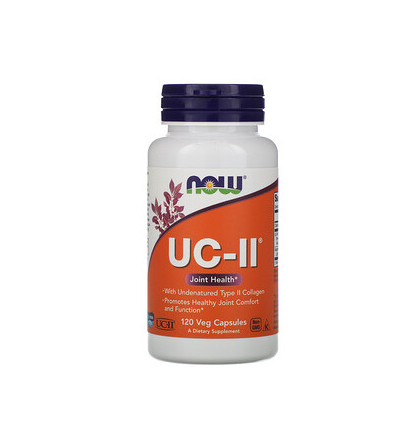 NOW UC-II type II Collagen 40 mg, Коллаген UC-II тип II 40 мг, 120 капсул