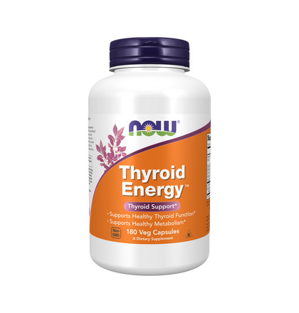 NOW Thyroid Energy, Тироид Энерджи, 180 капсул