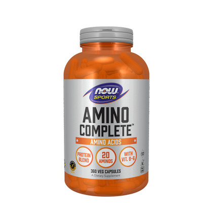 NOW Amino Complete, Амино Комплекс, 360 капсул