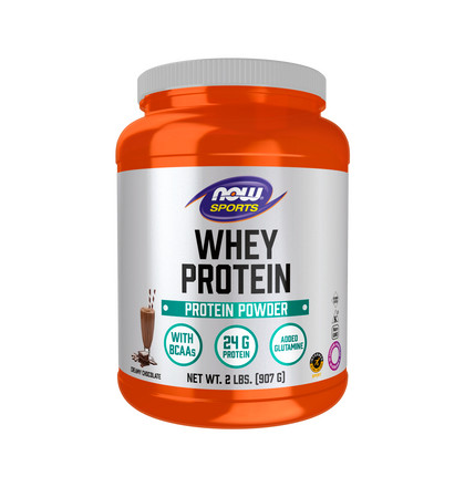 NOW Whey Protein, Сывороточный протеин, 907 грамм