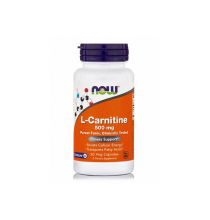 NOW L-Carnitine, L-Карнитин, 30 капс