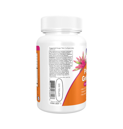 NOW Prenatal Gels + DHA, Прентал + ДГК, 180 капсул