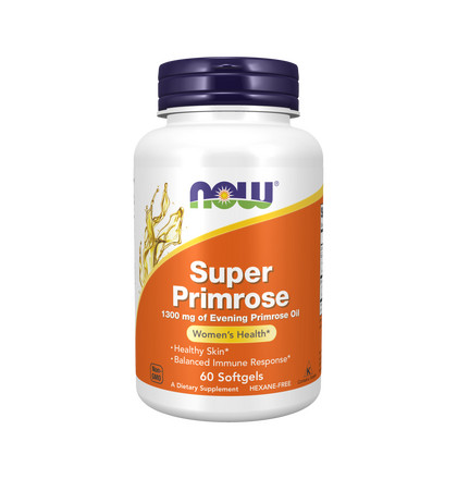 NOW Super Primrose, Супер Примула, 60 капсул