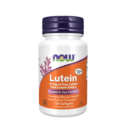 NOW Lutein Esters, Лютеин Эстерс, 120 капсул